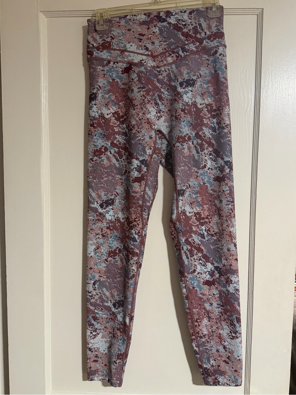 Vitality High-Rise Marble Print Leggings
